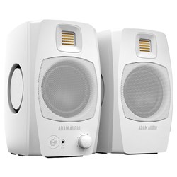 ADAM Audio D3V 2-Way 3.5" Active Desktop Monitor System (PAIR) (White)