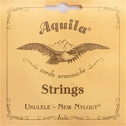 Aquila 13U New Nylgut Tenor Ukulele Strings - GCEA Tuning High G (3rd String Red Series)