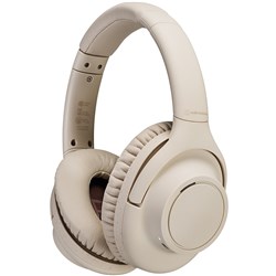 Audio Technica S300BT Over-Ear Wireless Noise Cancelling Headphones (Beige)