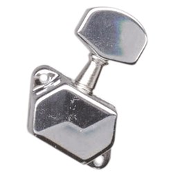 Custom Eagle 6-In-Line Machine Heads - Set of 6 (Chrome)