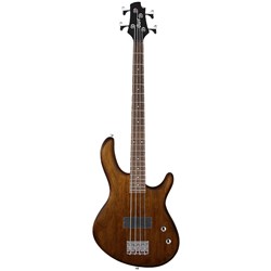 Cort Action Junior Short-Scale 4-String Bass Guitar (Open Pore Walnut)