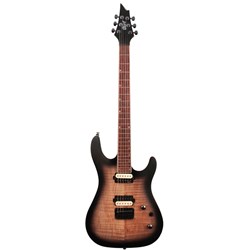 Cort KX300 Cutaway Electric Guitar (Open Pore Raw Burst)