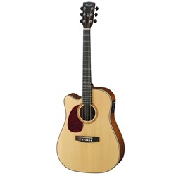 Cort MR710FL Left-Hand Acoustic Guitar w/ Cutaway & Pickup (Natural Satin)