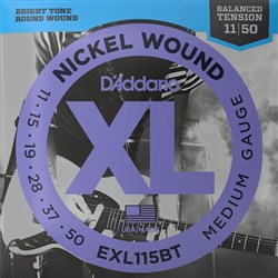 D'Addario EXL115BT Nickel Electric Strings - Balanced Tension Medium (11-50)