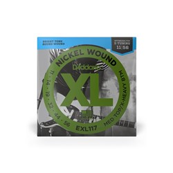 D'Addario EXL117 Nickel Wound Medium Top Extra Heavy Bottom Guitar Strings (11-56)