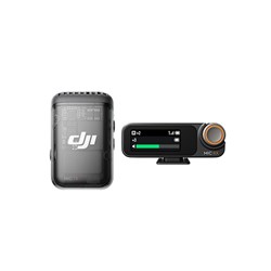 DJI MIC2 Wireless Microphone w/ 1x Transmitters & 1x Receiver