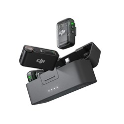 DJI MIC2 Wireless Microphone w/ 2x Transmitters 1x Receiver & Charging Case