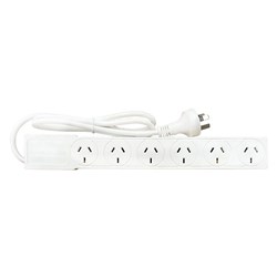 DL 6-Way Power Board (White)