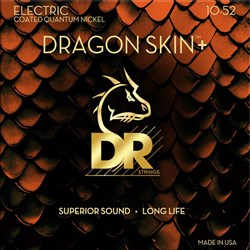 DR Dragon Skin + Electric Guitar Strings (10-52)