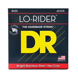 DR Low Rider Stainless Steel Bass Guitar Strings Medium (45-105)