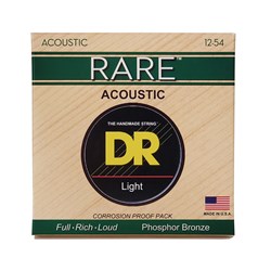 DR Rare Phosphor Bronze Acoustic Guitar Strings Light (12-54)