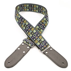 DSL JAC20 Jacquard Guitar Strap (Ice Design, 2")