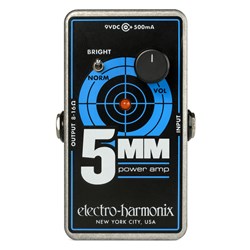 Electro Harmonix 5MM Guitar Power Amplifier Pedal - 8 ohm & 16 ohm (2.5 Watts)