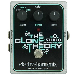 Electro Harmonix Stereo Clone Theory Analog Chorus / Vibrato Pedal