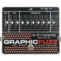 Electro Harmonix Graphic Fuzz EQ / Distortion / Sustainer Pedal