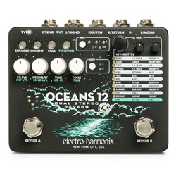 Electro-Harmonix Oceans 12 Dual Stereo Reverb Pedal