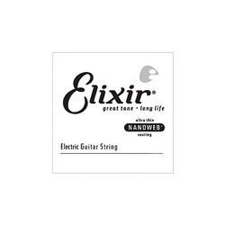 Elixir 15159 Nanoweb Electric Guitar Guitar Single Strings (0.059)