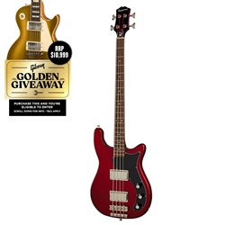 Epiphone Embassy Bass (Sparkling Burgundy)