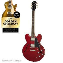 Epiphone ES-335 Left-Handed Electric Guitar (Cherry)