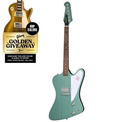 Epiphone 'Inspired By Gibson Custom' 1963 Firebird I (Inverness Green) inc Case