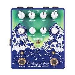 Earthquaker Devices Avalanche V2 Limited Edition Aurora Borealis