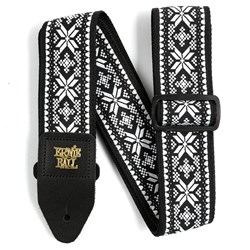 Ernie Ball Midnight Blizzard Jacquard Guitar Strap