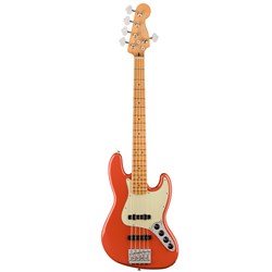 Fender Player Plus Jazz Bass V Maple Fingerboard (Fiesta Red)