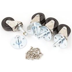 Fender Swivel Casters w/ Hardware (4)