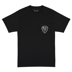 Fender Pick Patch Pocket Tee (Black) Medium