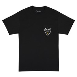 Fender Pick Patch Pocket Tee (Black) Large