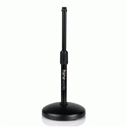 Gator Frameworks GFWMIC0501 Round Base Desktop Mic Stand Boom Mic Stand