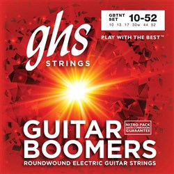 GHS GBTNT Boomers Electric Guitar Strings (10-52)