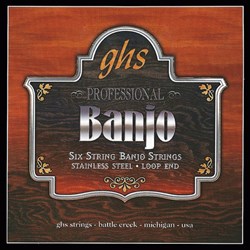 GHS PF120 6-String Banjo Strings (10-22-10)