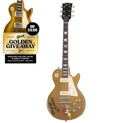 Gibson Mike Ness 1976 Les Paul Deluxe (Aged) - Gold inc Gibson Deluxe Protector Case