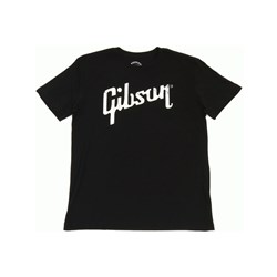 Gibson Distressed Gibson Logo T (Black - LG)