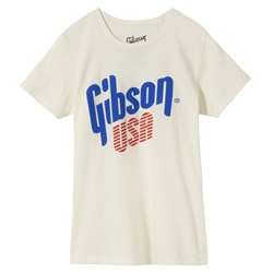 Gibson USA Women's Tee (Vintage White) Small