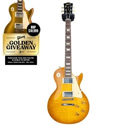 Gibson Mannys Select Murphy Lab 1959 Les Paul Standard Ultra-Light Aged Golden Poppy