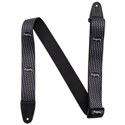 Gretsch Bigsby Hounds Tooth Strap (Black) 2"