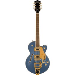 Gretsch G5655TG Center Block Jr Single-Cut w/ Bigsby & Gold HW (Cerulean Smoke)