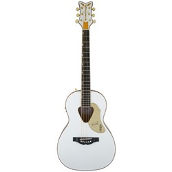 Gretsch G5021WPE Rancher Penguin Parlour Acoustic / Electric Guitar (White)