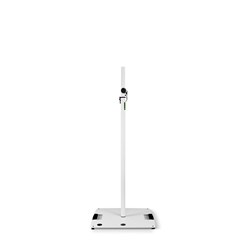 Gravity LS431W Lighting Stand w/ Square Steel Base & Off Centre Mount (White)