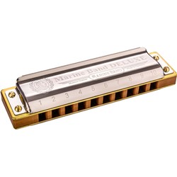 Hohner Marine Band Deluxe 10-Hole Diatonic Harmonica (C)