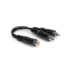 Hosa YRA-105 RCA(F) to Dual RCA(M) Y-Cable Adaptor