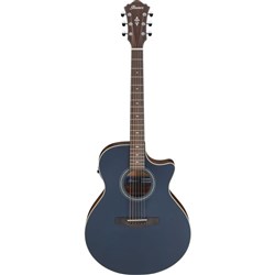 Ibanez AE100DBF Electro-Acoustic Guitar (Dark Tide Blue Flat)