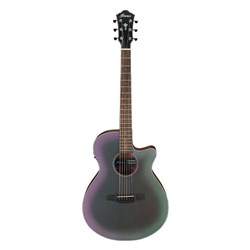 Ibanez AEG50 Acoustic Guitar w/ Cutaway & Pickup (Black Aurora Matte)