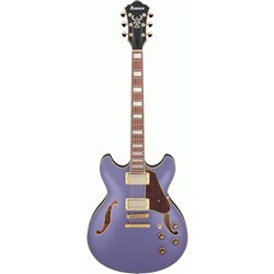 Ibanez AS73GMPF Artcore Semi-Hollow Electric Guitar (Metallic Purple Flat)