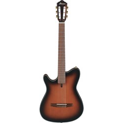 Ibanez FRH10NL BSF Left-Hand Acoustic Electric Nylon String Guitar (Brown Sunburst)