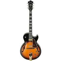 Ibanez Prestige GB10 George Benson Signature Hollow-Body (Brown Sunburst) inc Case