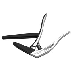 Intune Flat Trigger Capo for Classical Guitars (Chrome)