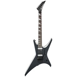 Jackson JS Series Warrior JS32 (Black) w/ (White Bevels)